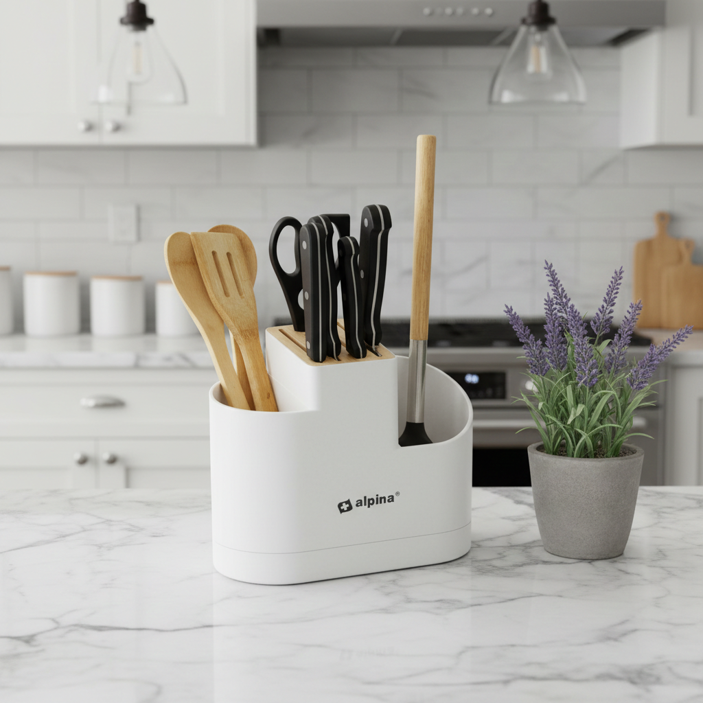 Alpina Kitchen Utensil Knife Holder
