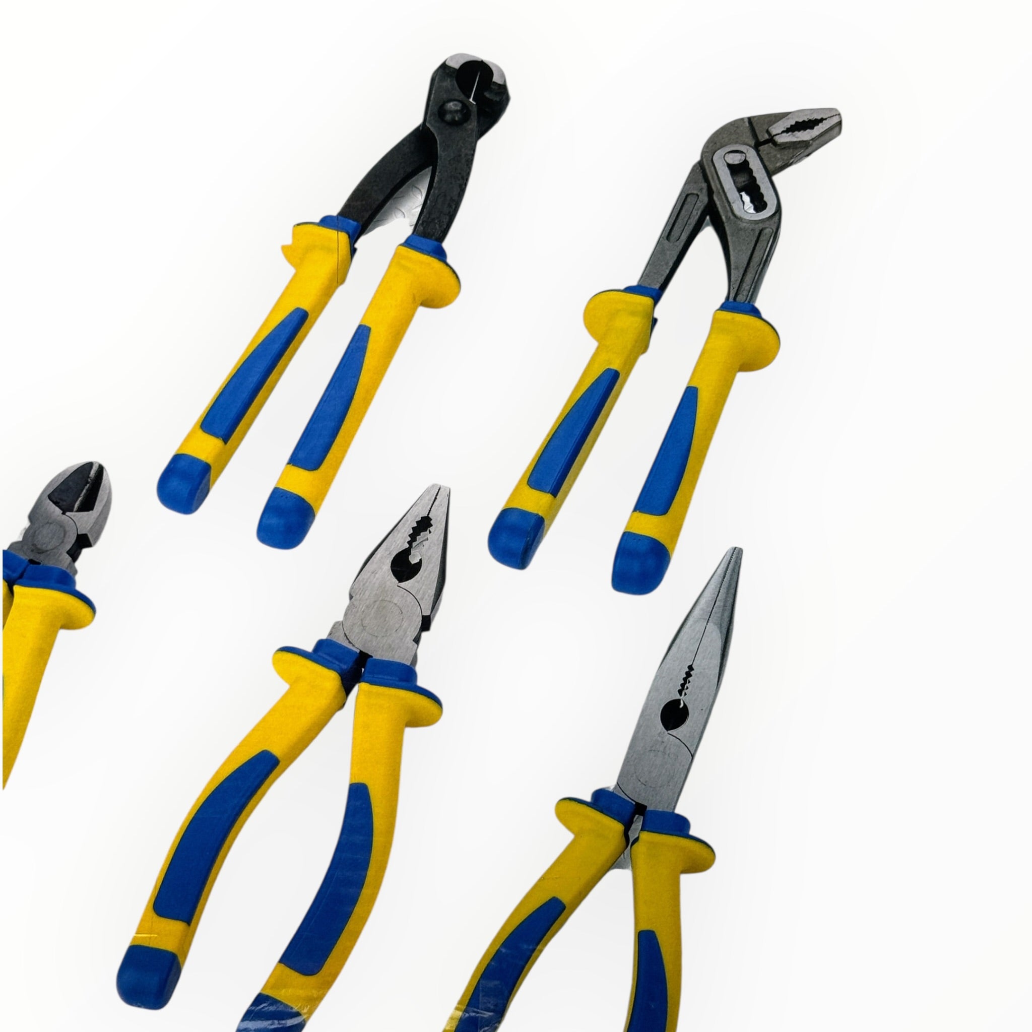 5 Piece Pliers Combination Set Carbon Steel