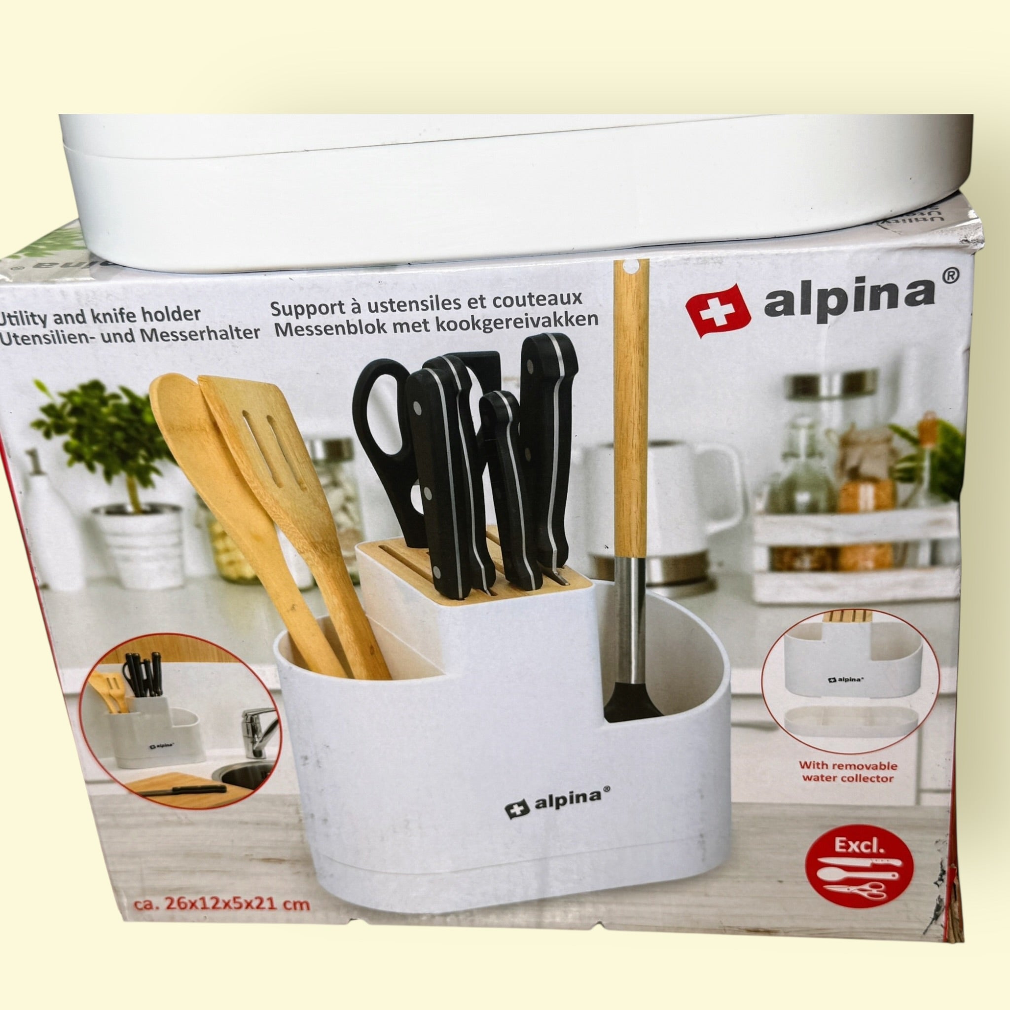 Alpina Kitchen Utensil Knife Holder